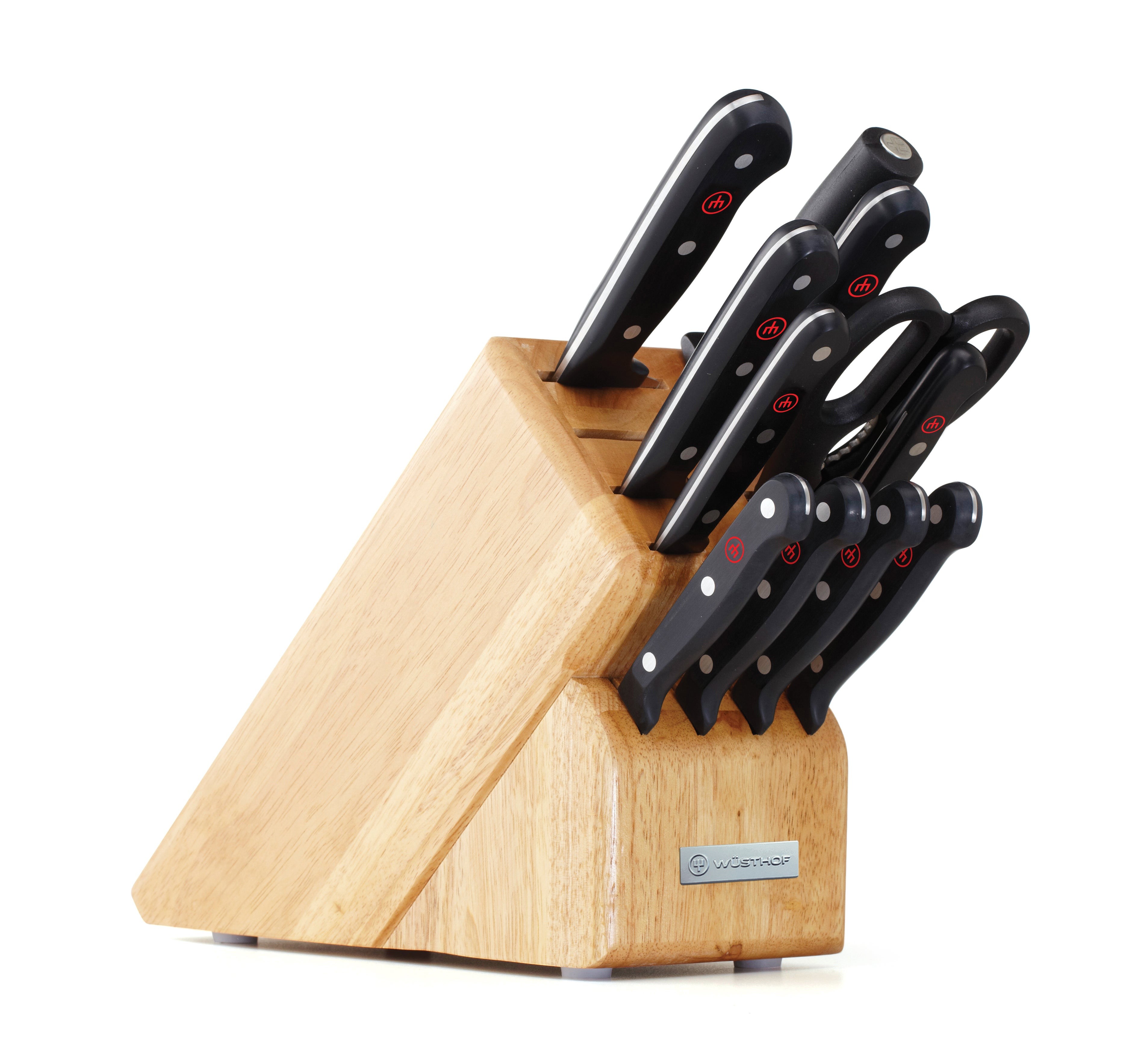 Gourmet 12pc Knife Block Set