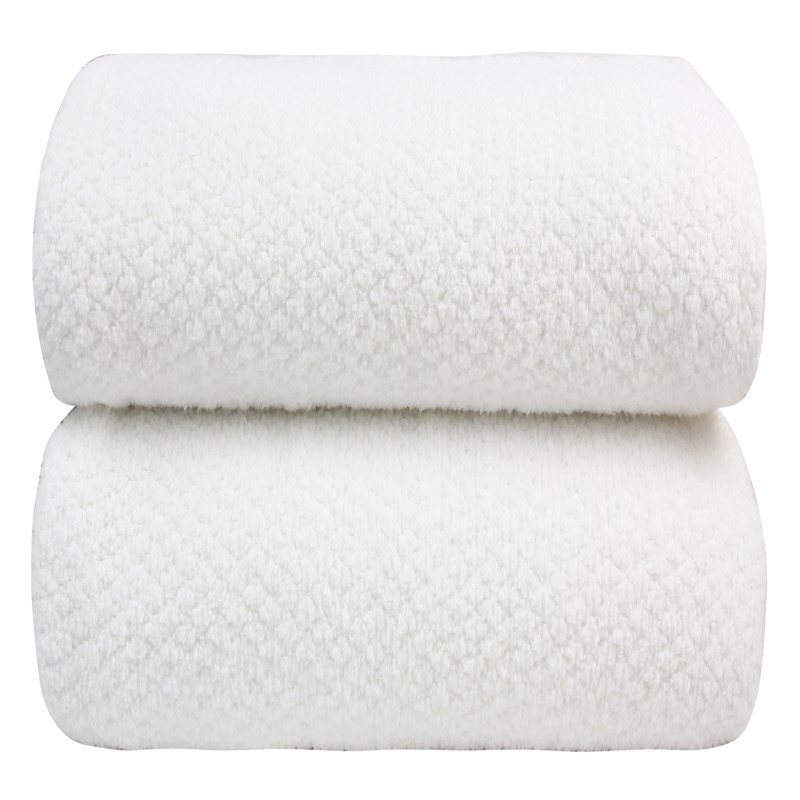 Signature 2Pcs Set Bath Towel - (White)