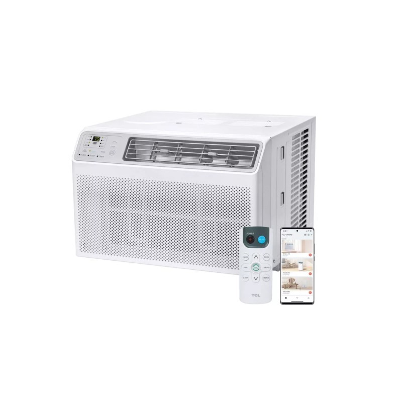 8,000 BTU Smart Window Air Conditioner - (White)