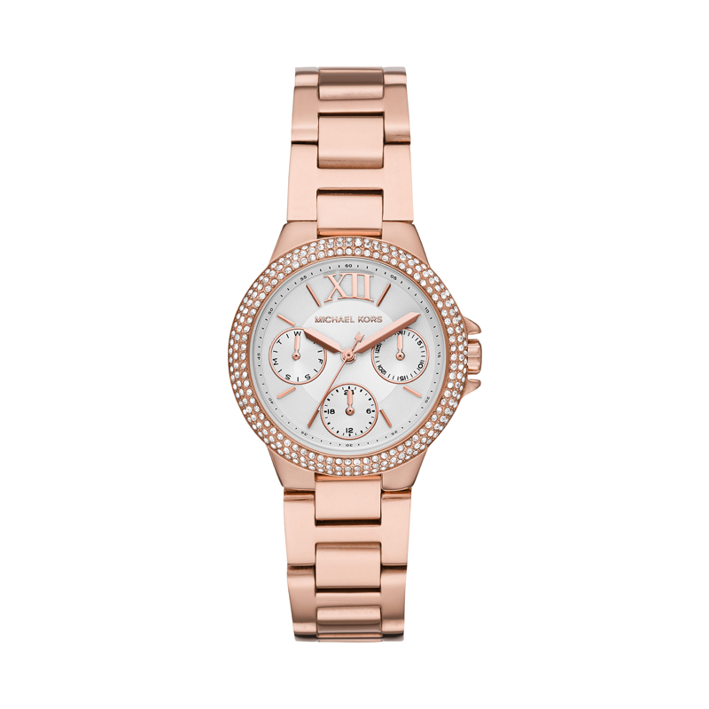 33mm - Camille Pave Rose Gold-Tone Bracelet Watch - (Stainless Steel)