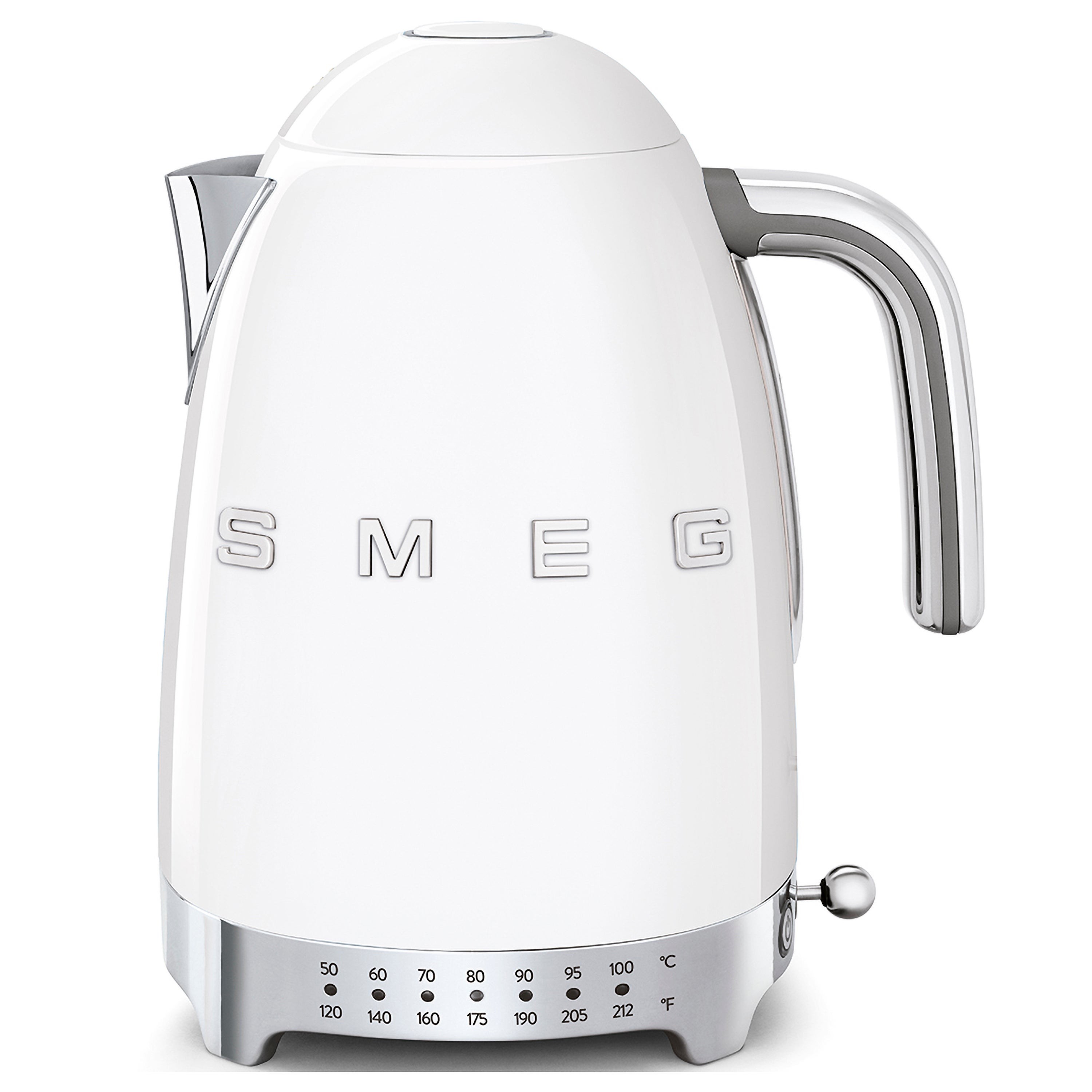 Variable Temperature Electric Kettle White