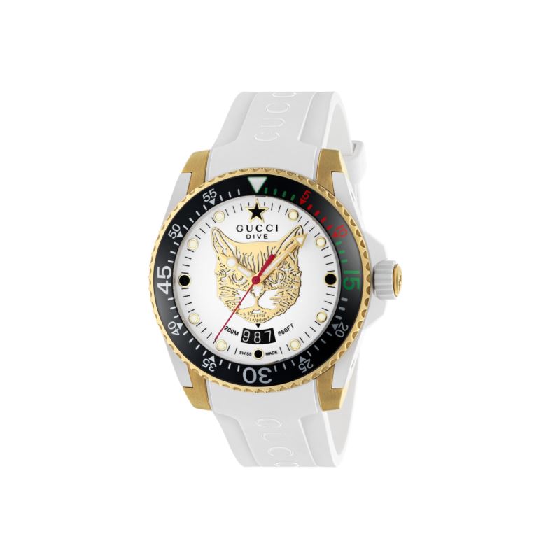 40mm - Unisex Dive Watch - (White)