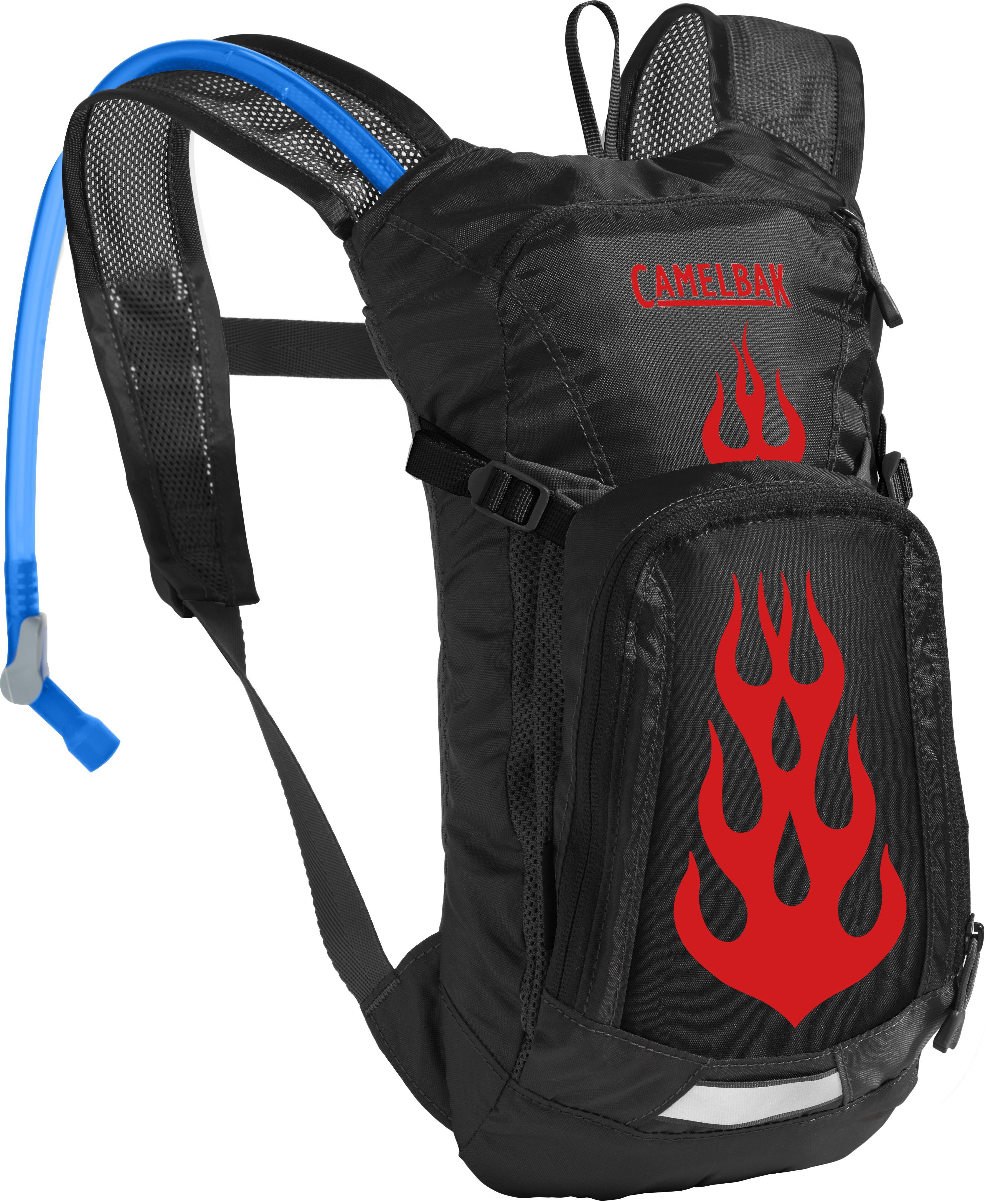 Mini M.U.L.E Kids Hydration Pack Cycling - Black/Flames