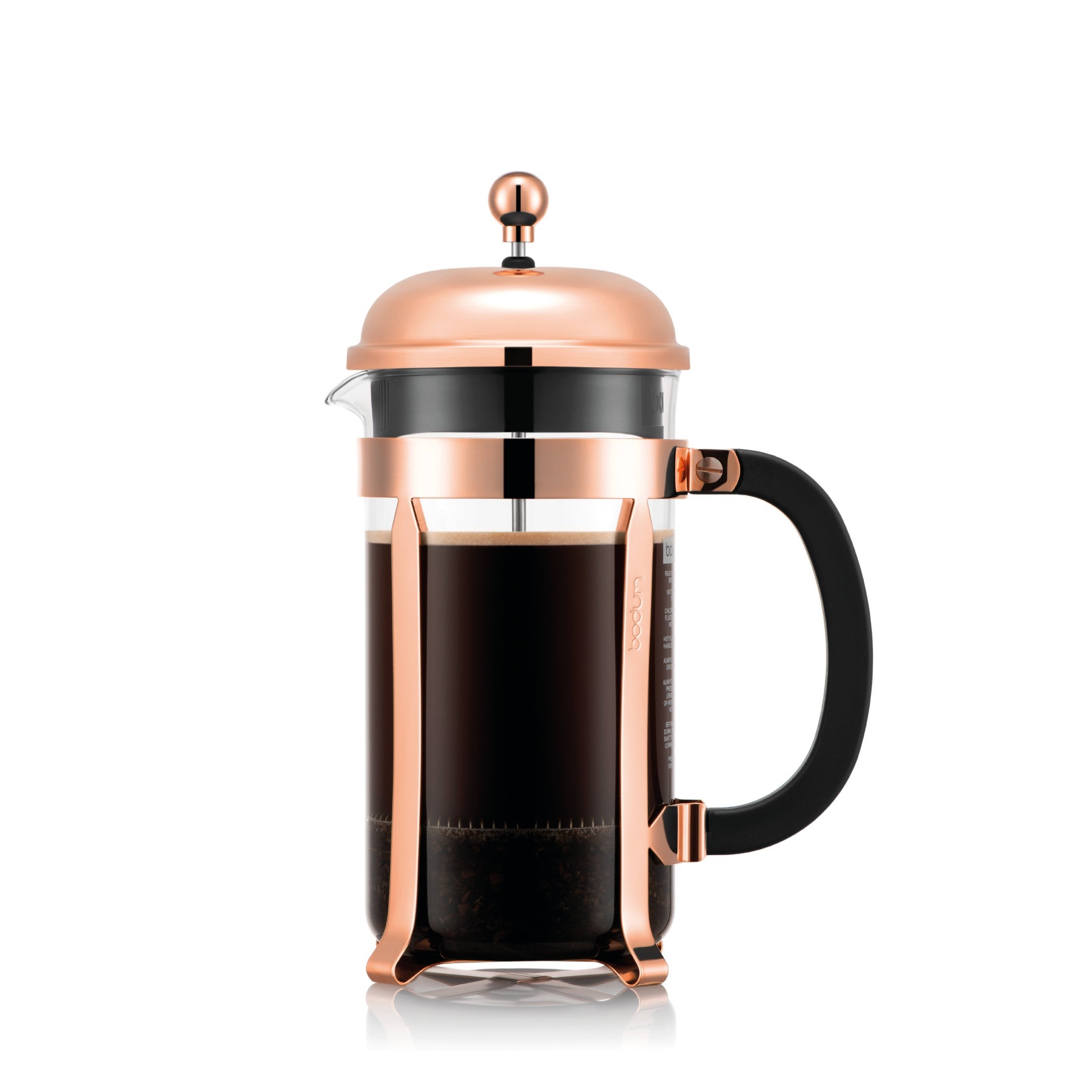 Chambord 8 Cup French Press Coffeemaker Copper