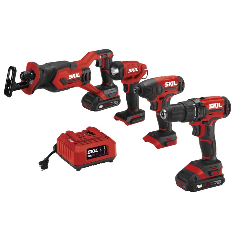 PWRcore 20v Drill Impact Saw Light Combo