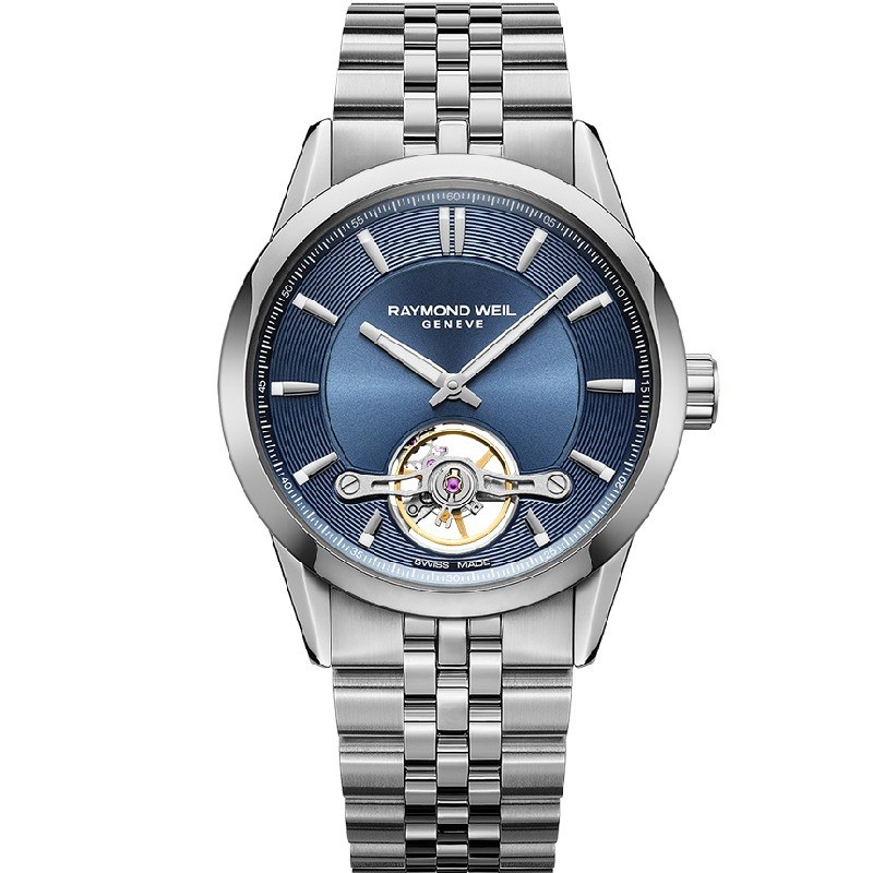 Freelancer Men's Blue Dial Automatic Watch