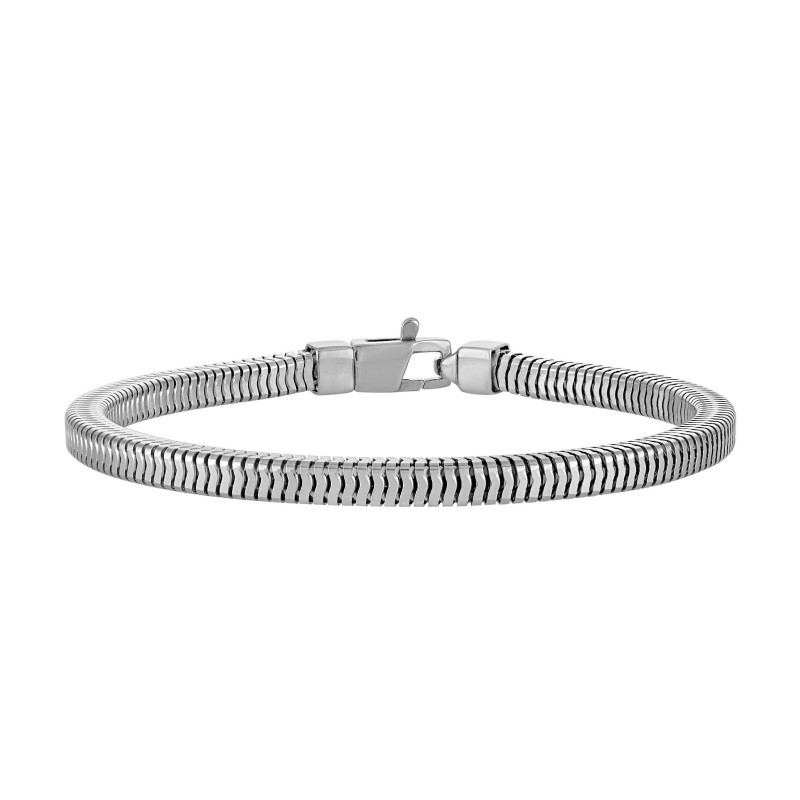 Sterling silver 4.5MM Squared Snake Chain