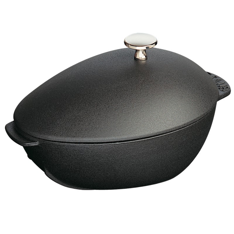 2 - Quart Staub Mussel Pot - (Black)
