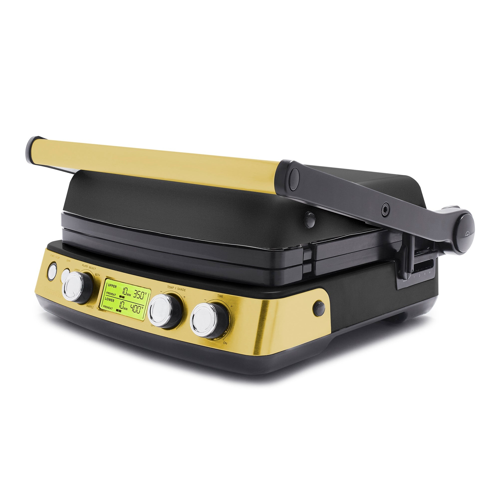 Elite Reserve Multi Grill/Griddle/Waffle Maker Black/Gold