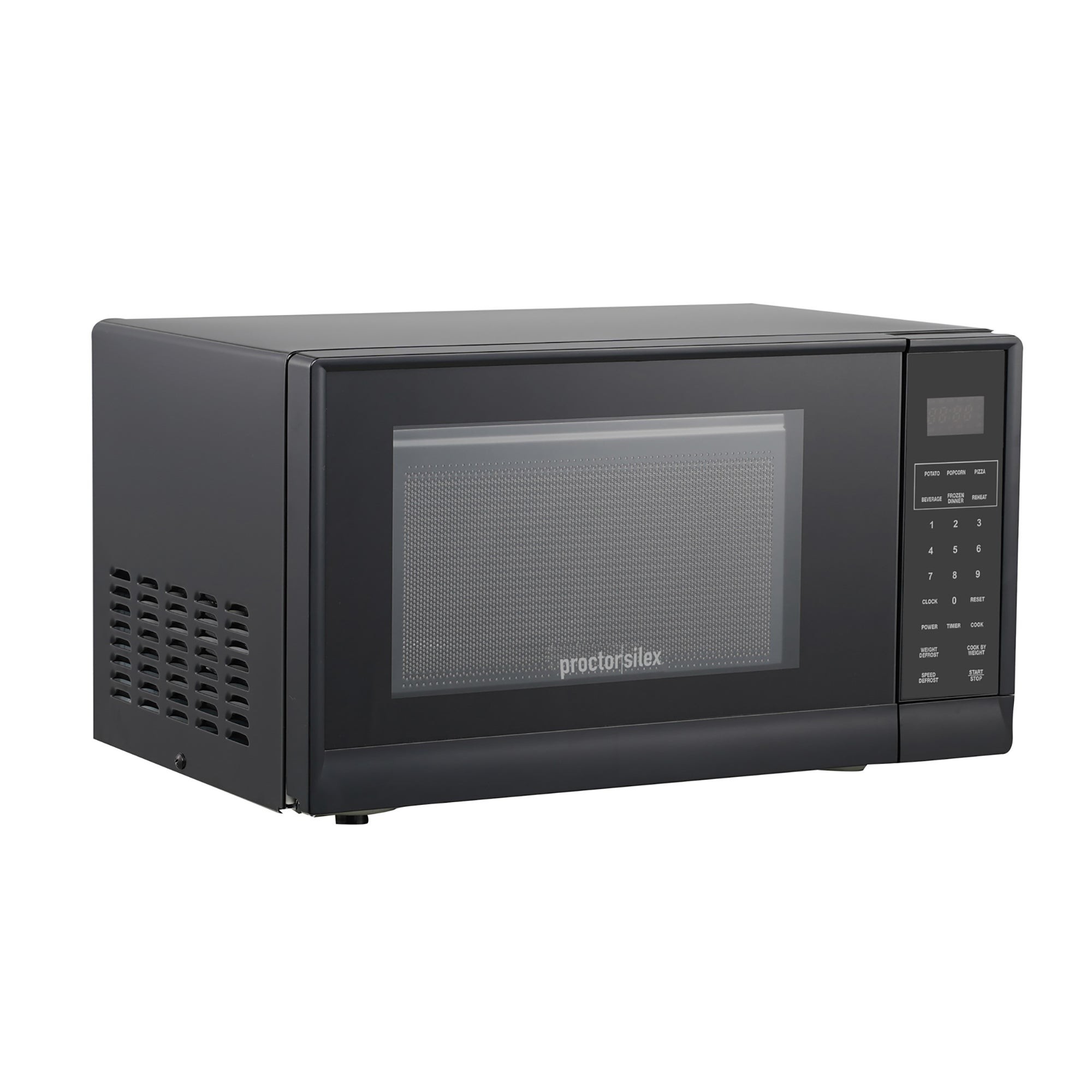 0.7 Cubic Foot 700W Microwave Oven Black