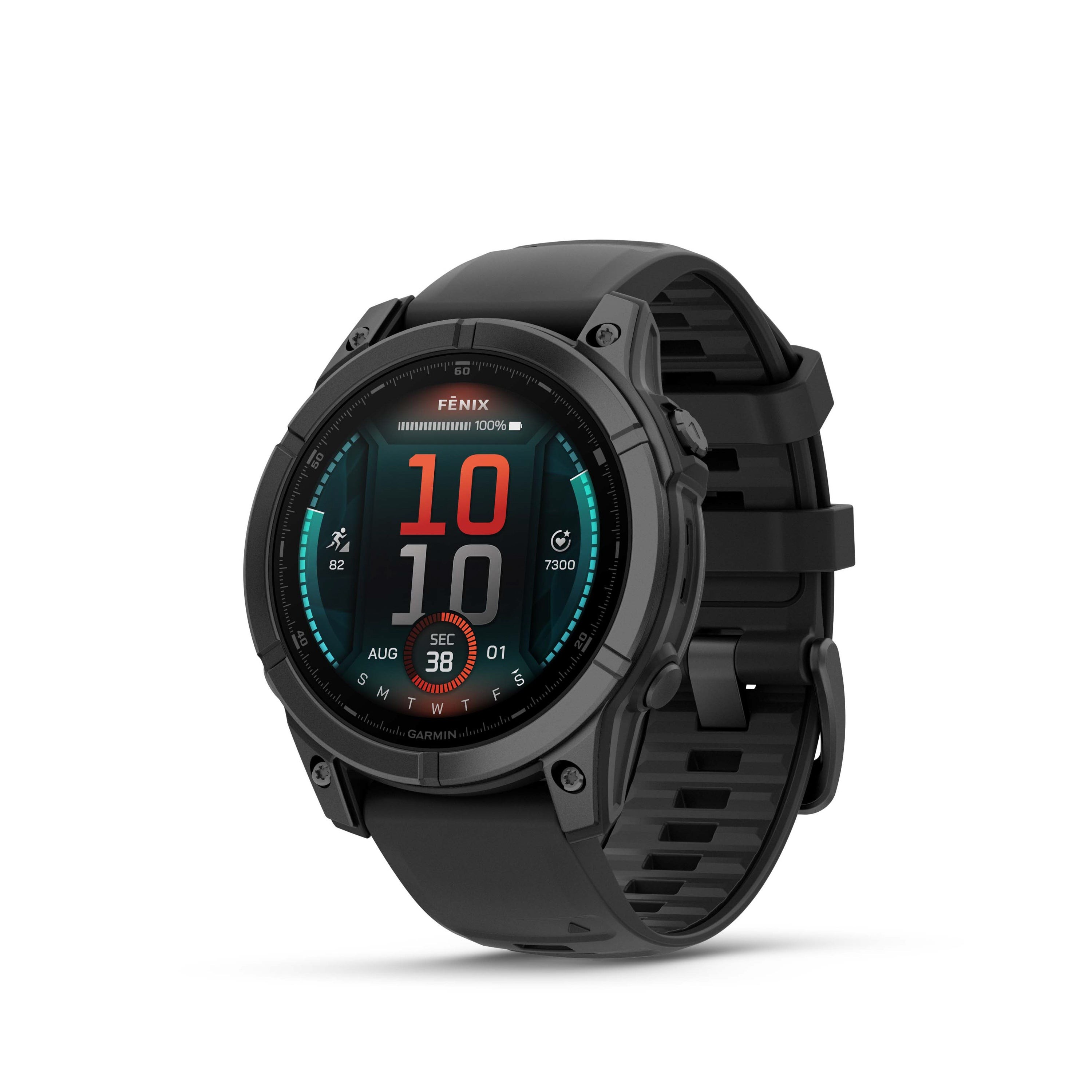 fenix E Premium Multisport Smartwatch 47mm AMOLED Slate Gray/Black