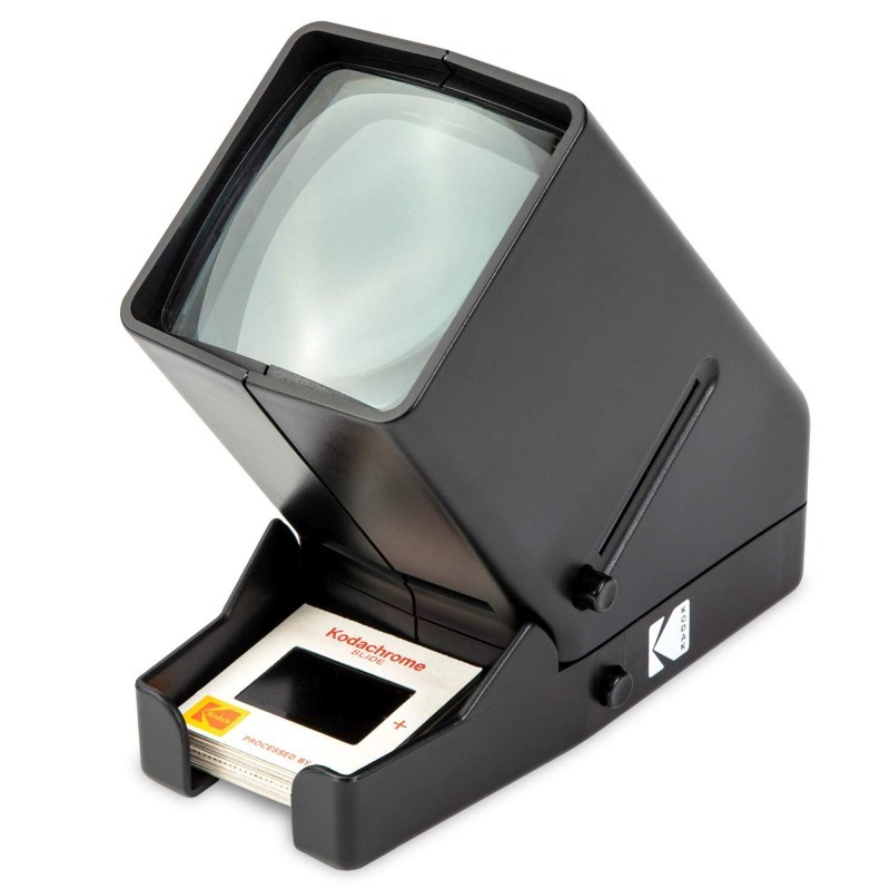 35mm Film and Slide Viewer, Photo Slide Viewer with 3X Magnification for 35mm Slides & Film