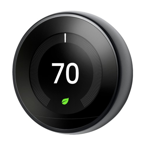 Nest Learning Thermostat - 3rd Gen Mirror Black