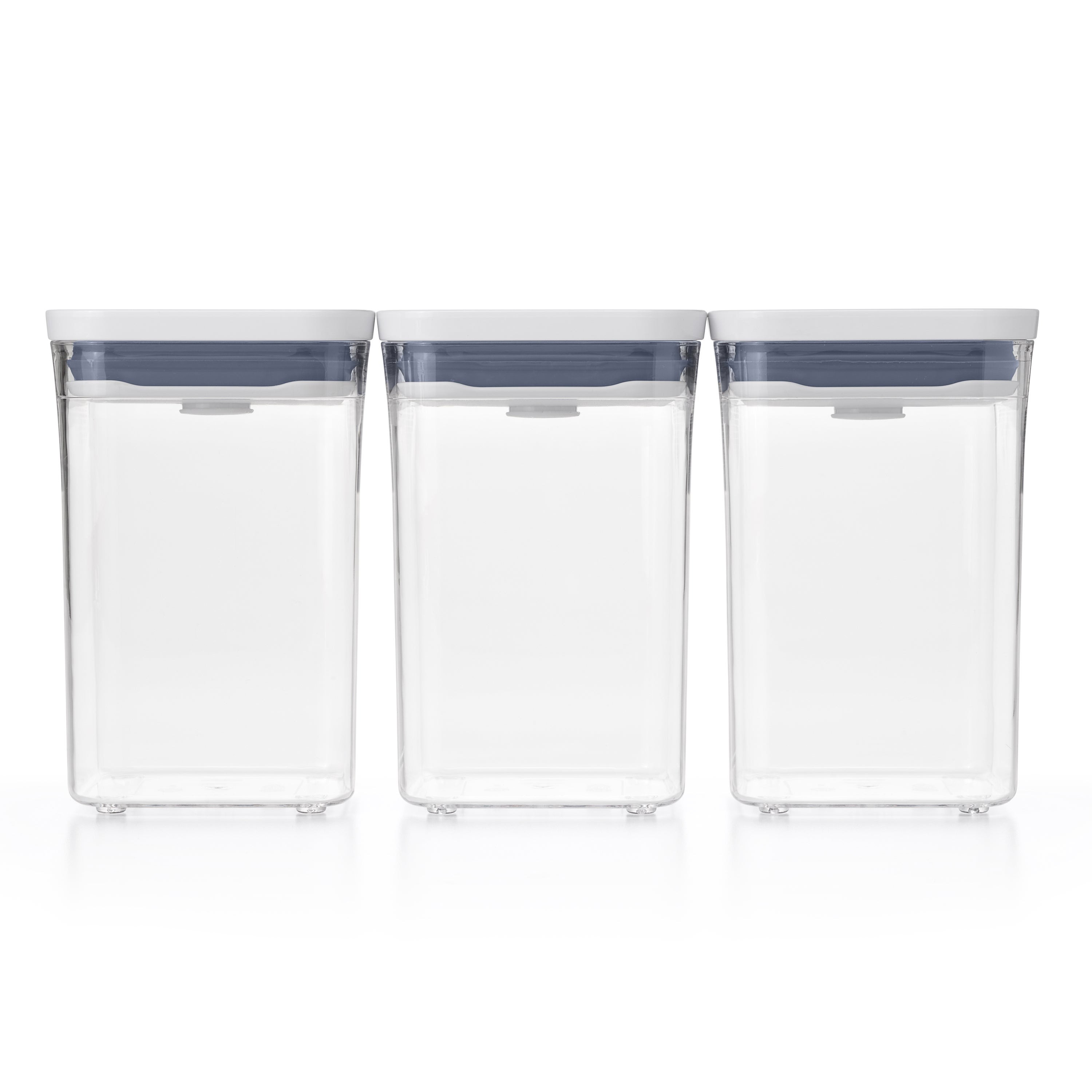 Good Grips 3pc Square Short POP Container Set