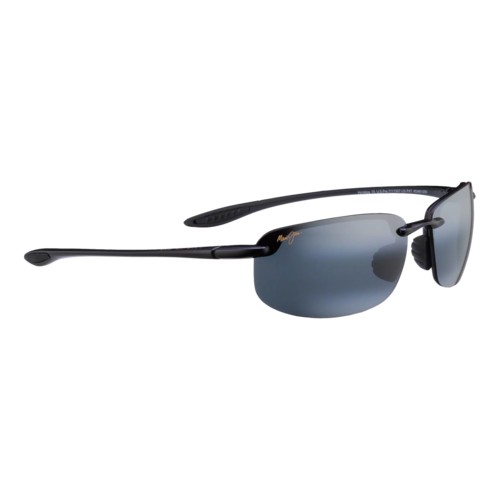 Maui Jim Ho'okipa Sunglasses Gloss Black/Neutral Grey, Size 64 frame Gloss Black/Neutral Grey