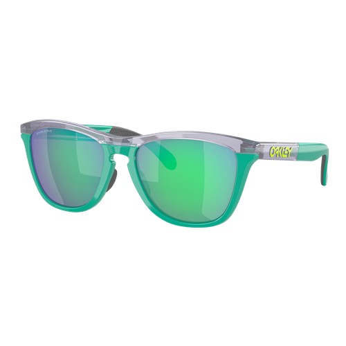 Oakley Frogskins Range Sunglasses Lilac-Celeste/Prizm Jade, Size 55 frame
