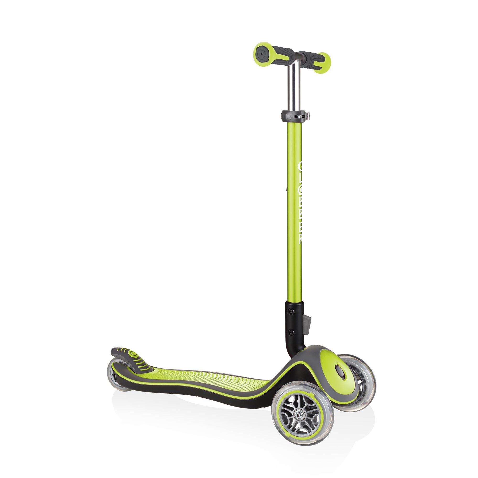 Elite Deluxe Foldable 3-Wheel Youth Scooter Lime Green