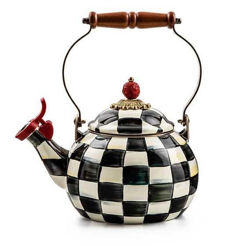Courtly Check Whistling Tea Kettle