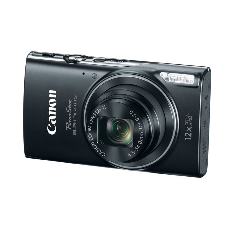 20.2 MP Powershot Elph 360 HS Camera - (Black)