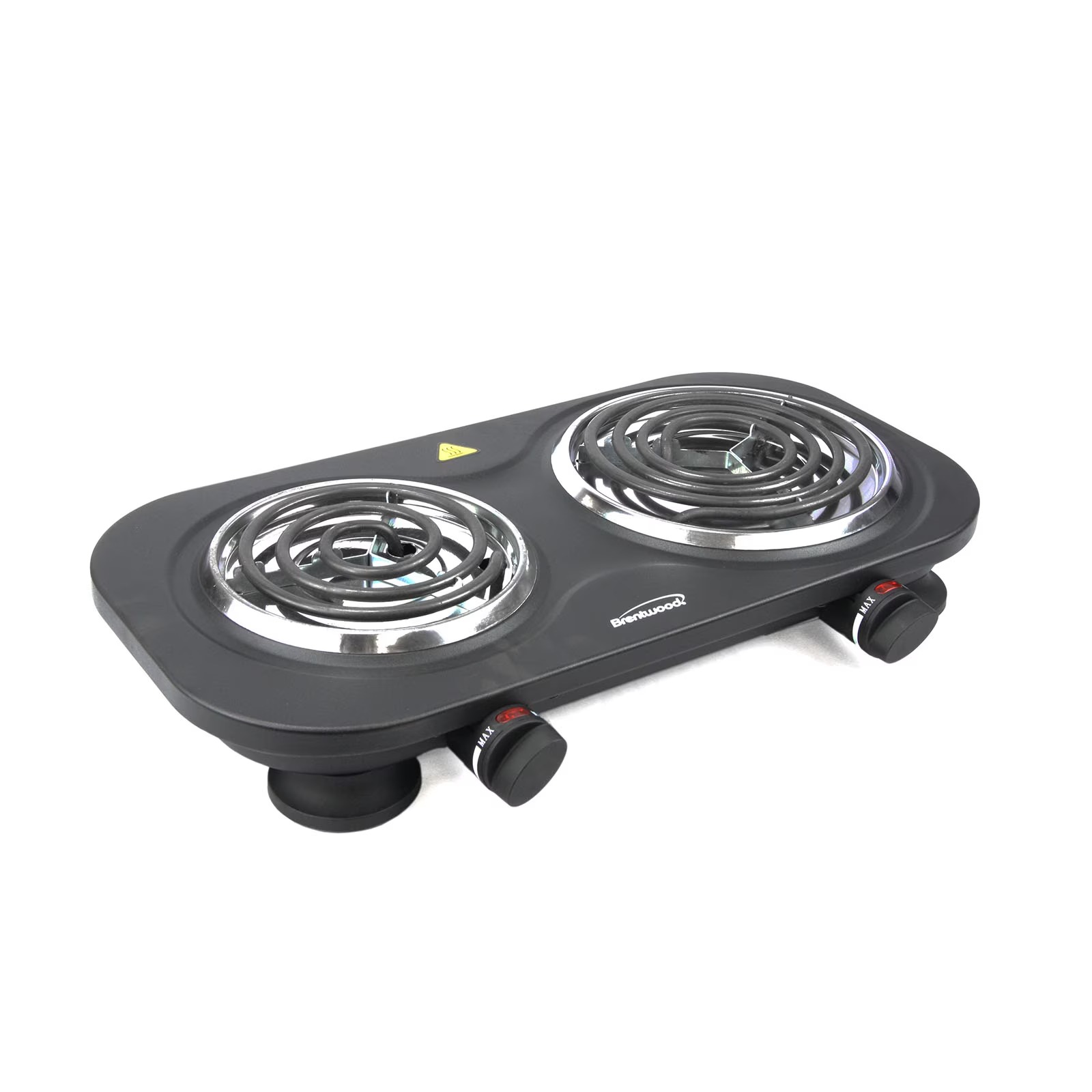 Twin Electric Burner - Black