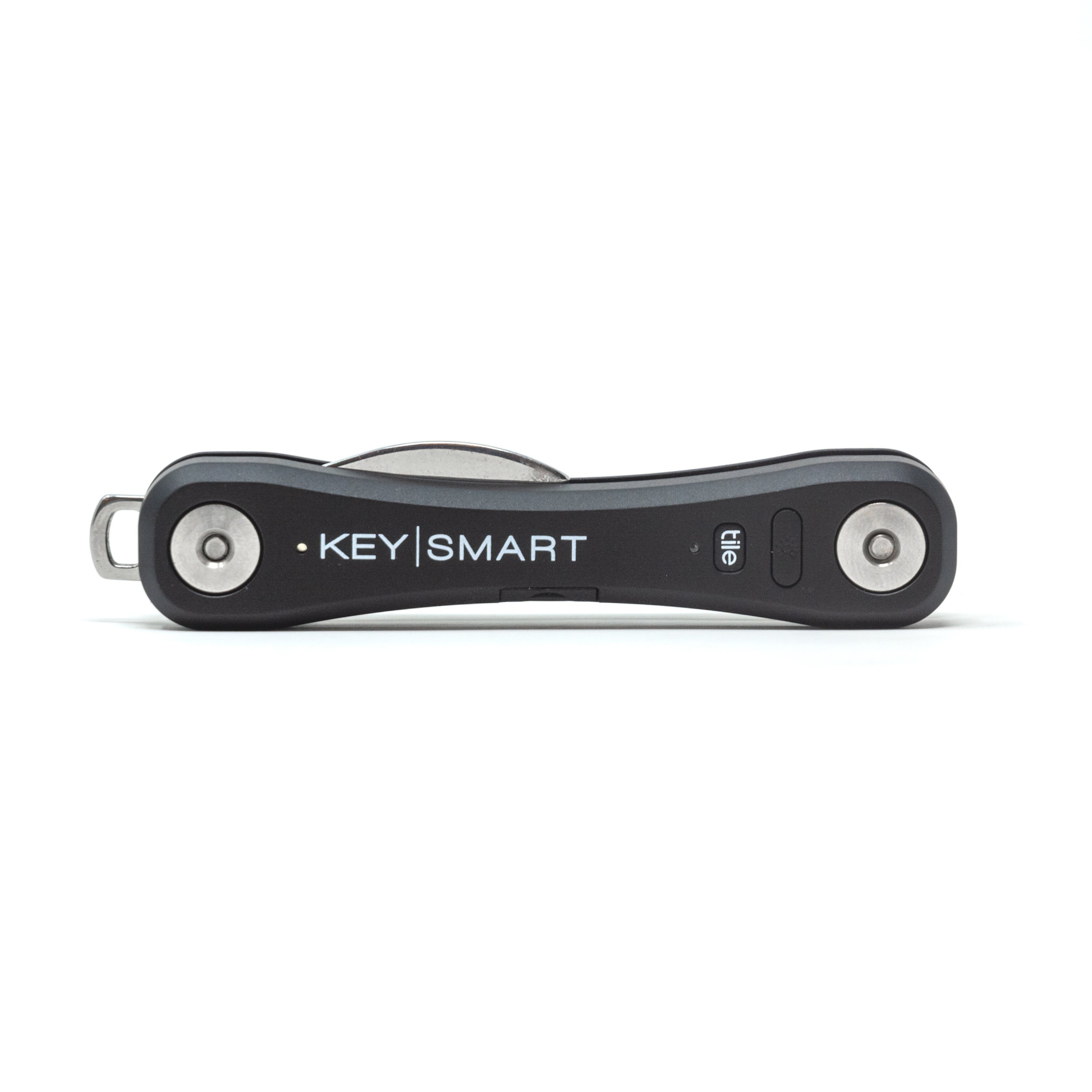 KeySmart Pro With Tile Smart Location Black