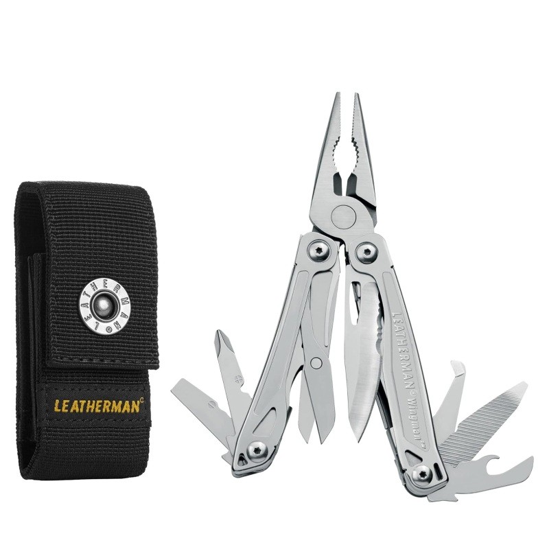 Wingman Multitool with Spring-Action Pliers and Scissors