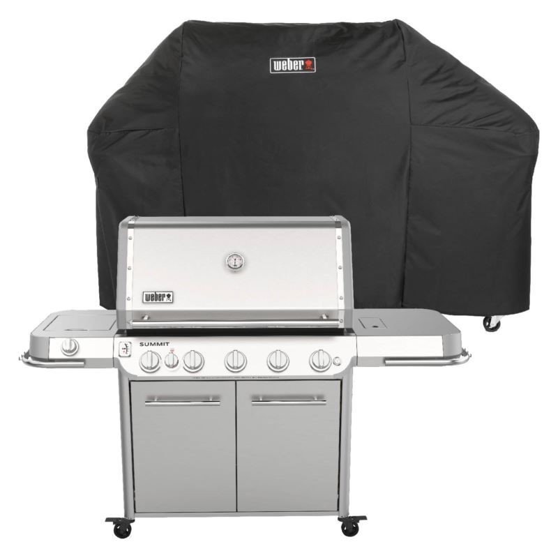 KIT Summit S Liquid Propane Gas Grill SS w/ Cover