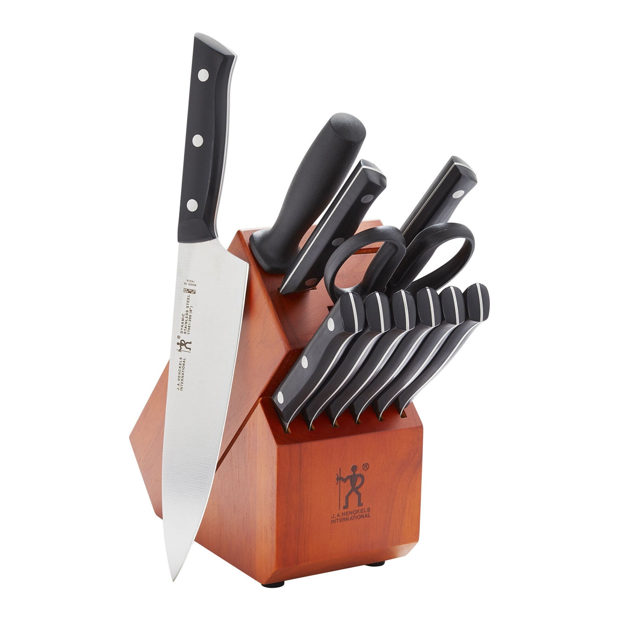 Dynamic 12pc Knife Block Set Cherry