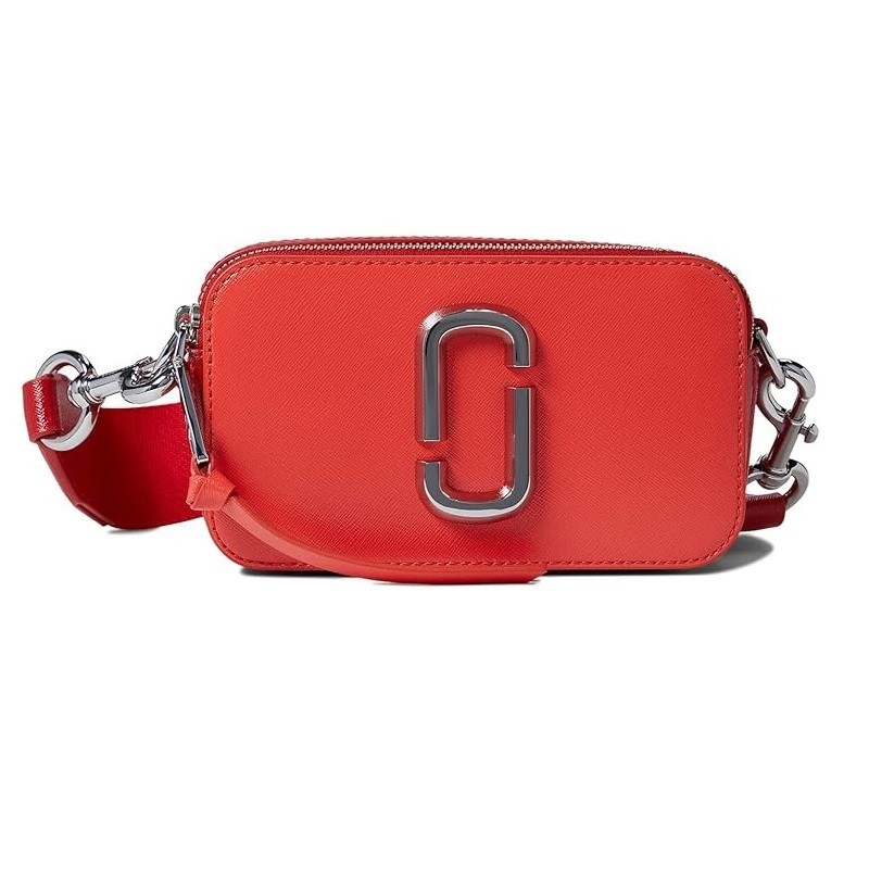 The Snap Shot Shoulder Bag Electric Orange