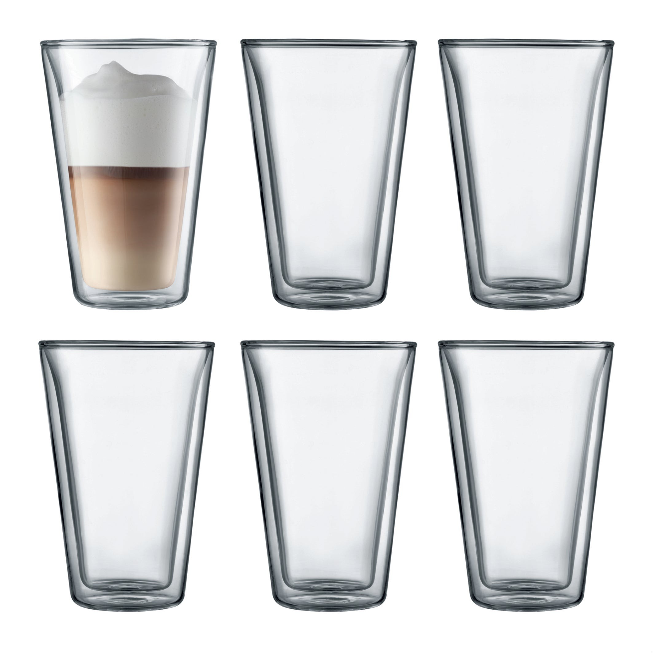 Canteen 6pc 13.5oz Double Wall Insulated Glasses