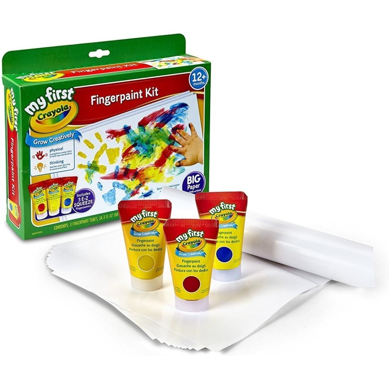 Washable Fingerpaint Kit