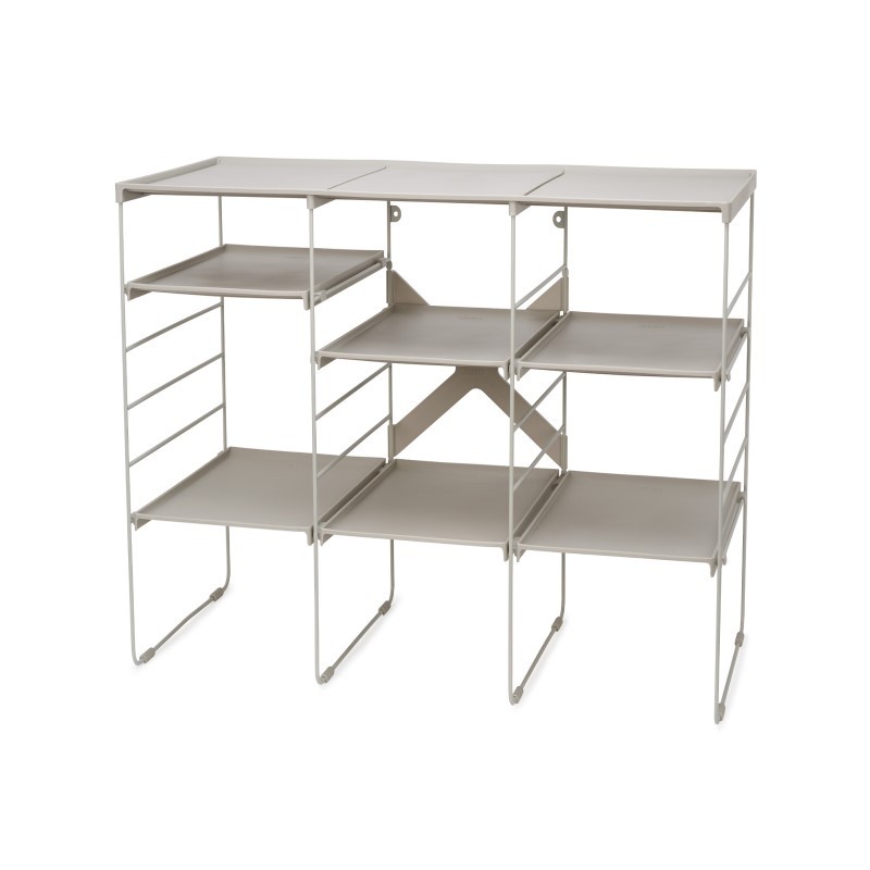 Level Plus Adjustable Shoe Rack - (Triple)