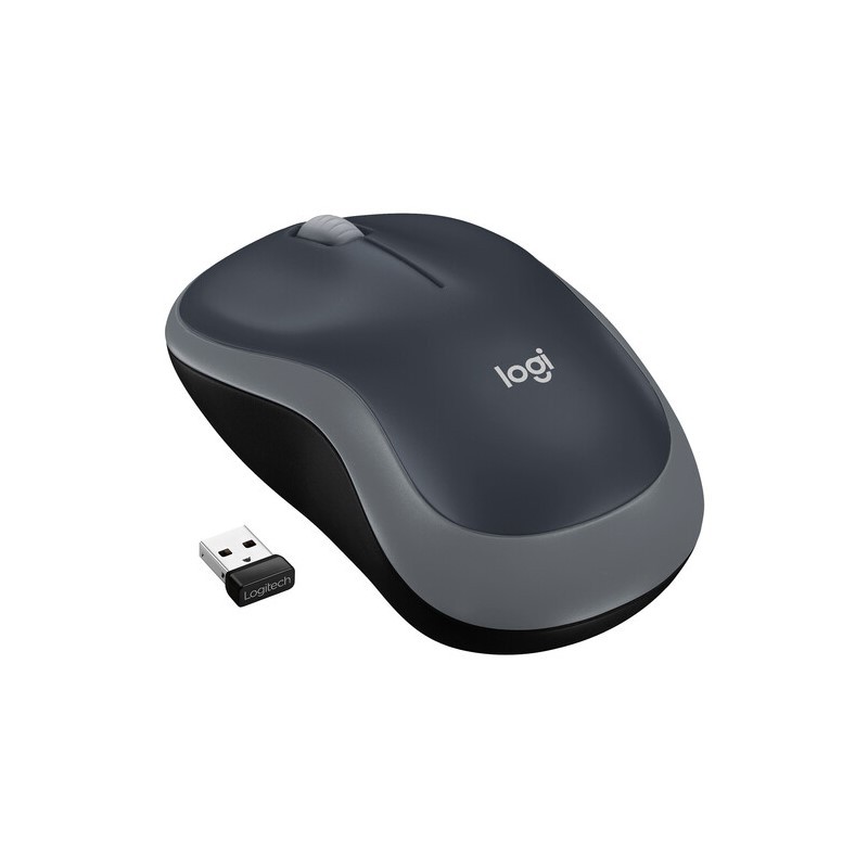 M185 Compact Wireless Mouse - (Swift Gray)