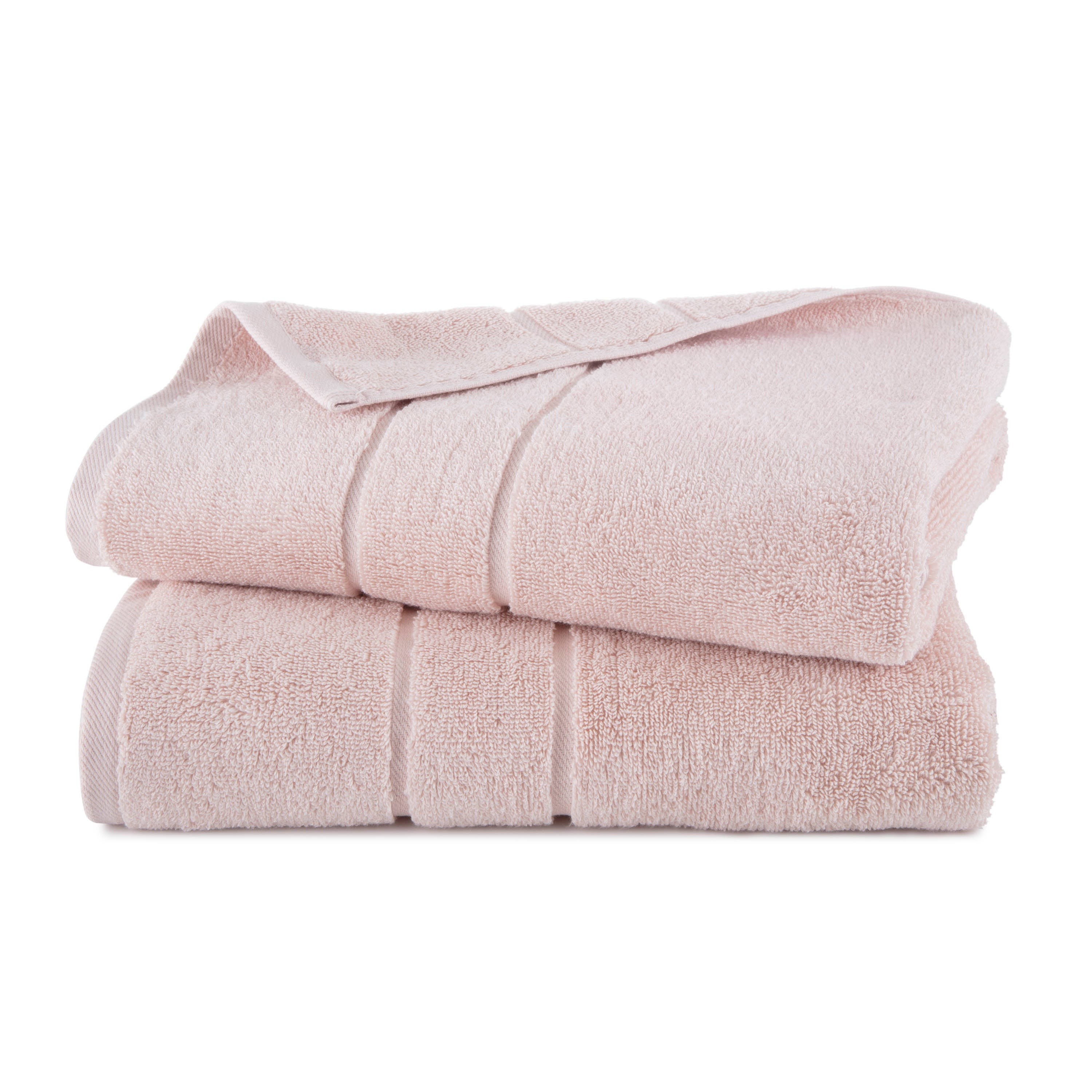 Allergen-Aware Supima Cotton 2-Pack Bath Towel Set Blush