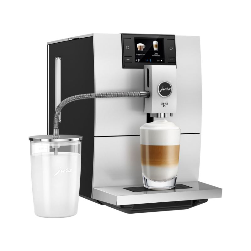 ENA 8 Espresso and Coffeemaker with Milk Container