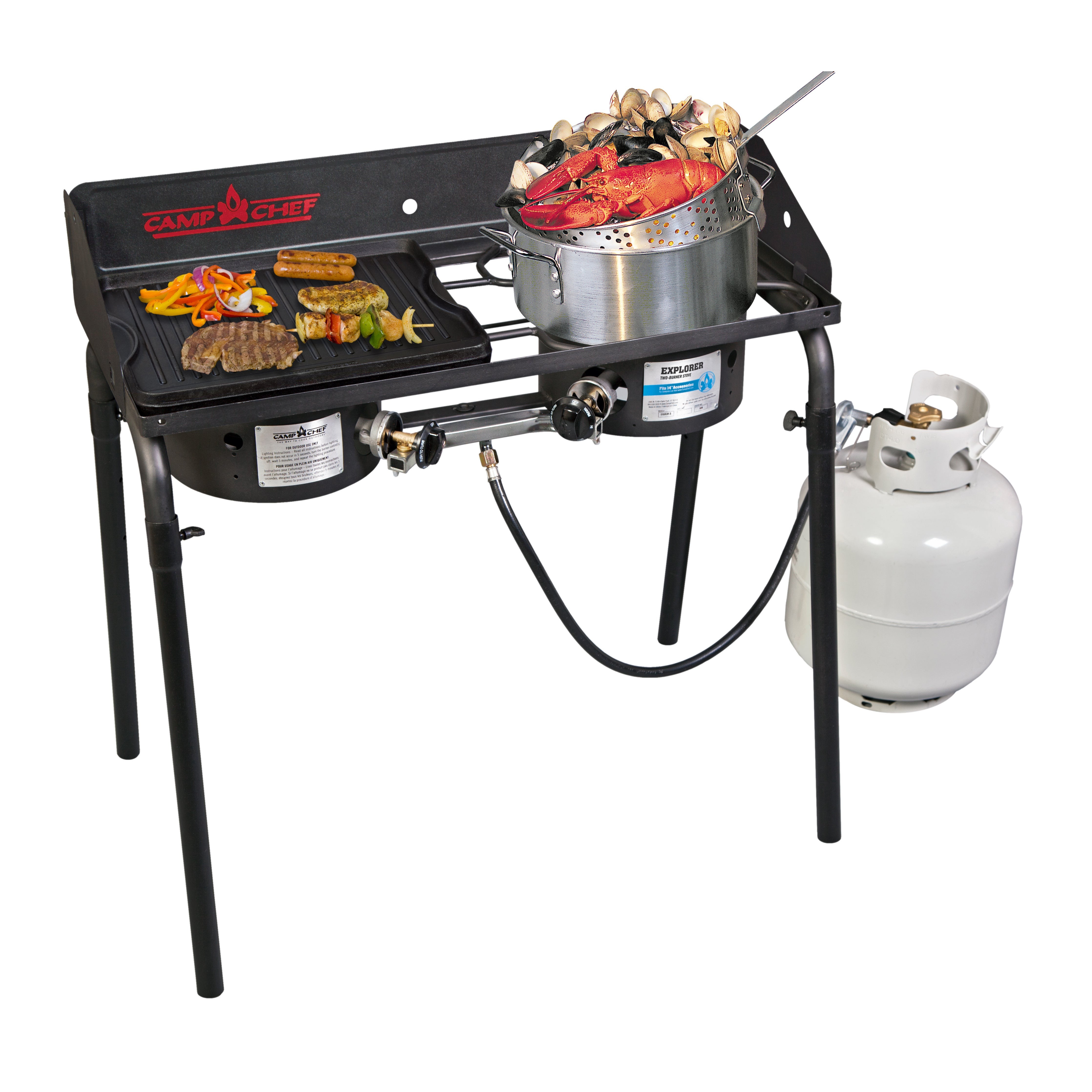 Explorer Two-Burner Cooking System CSA