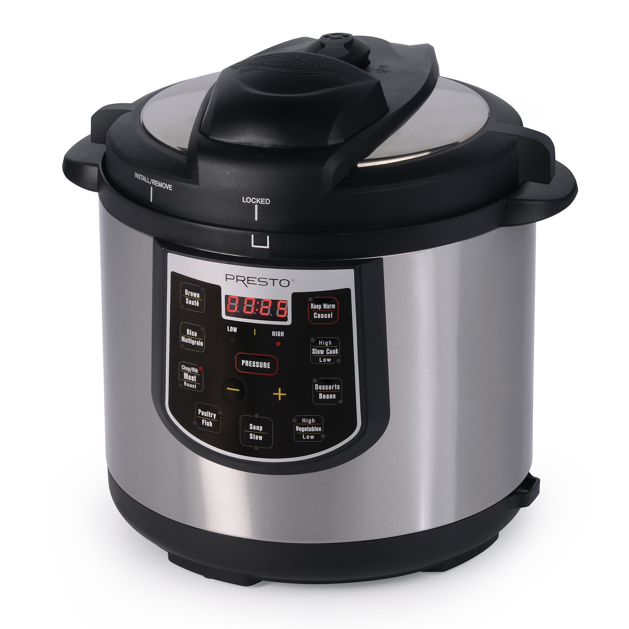 6qt Programmable Electric Pressure Cooker Plus