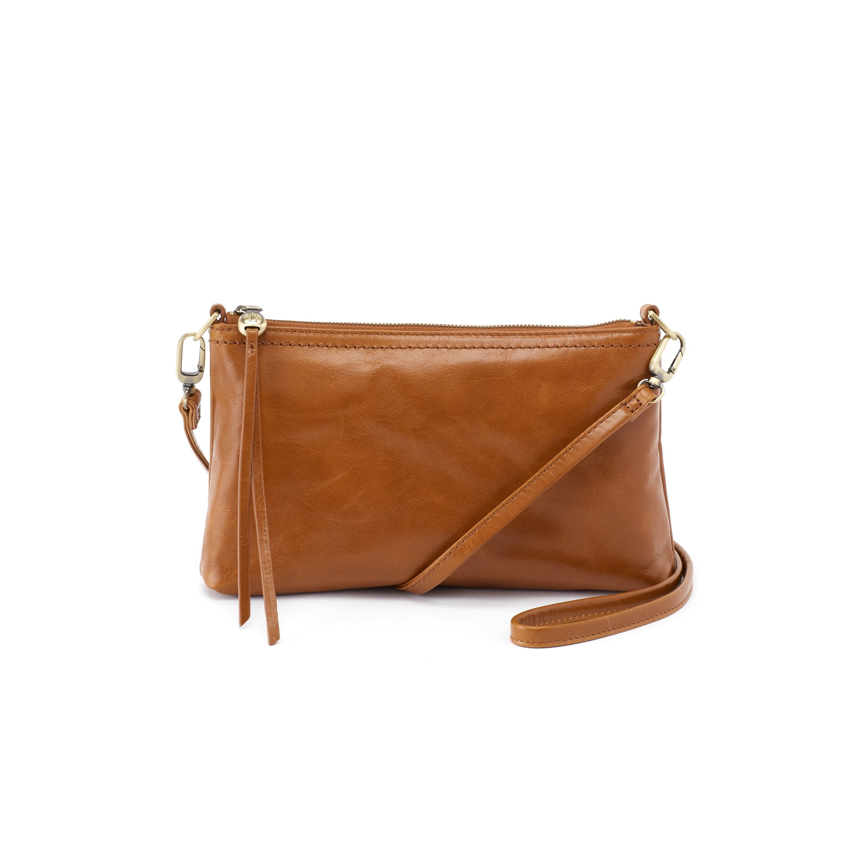 Darcy Leather Crossbody Truffle