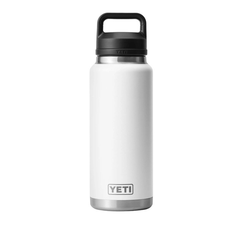 YETI Rambler 36 oz. Bottle with Chug Cap - WHITE