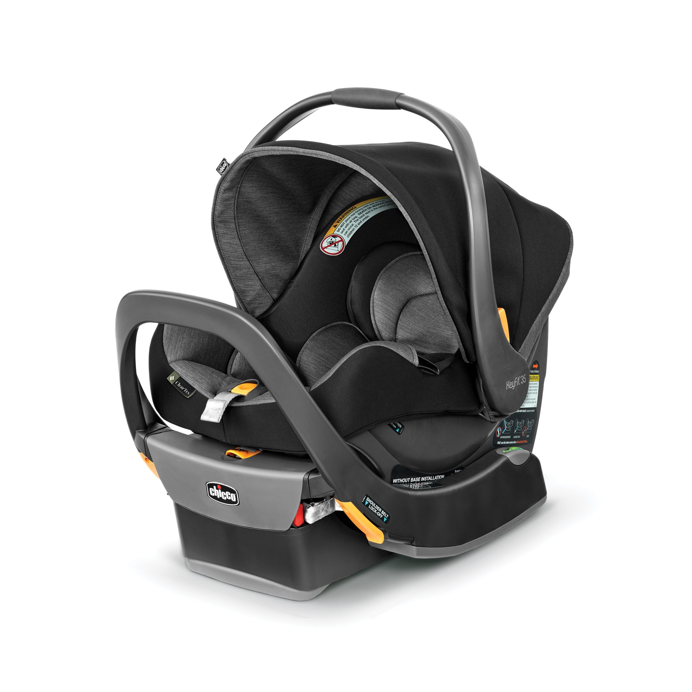 KeyFit 35 ClearTex Infant Car Seat Shadow