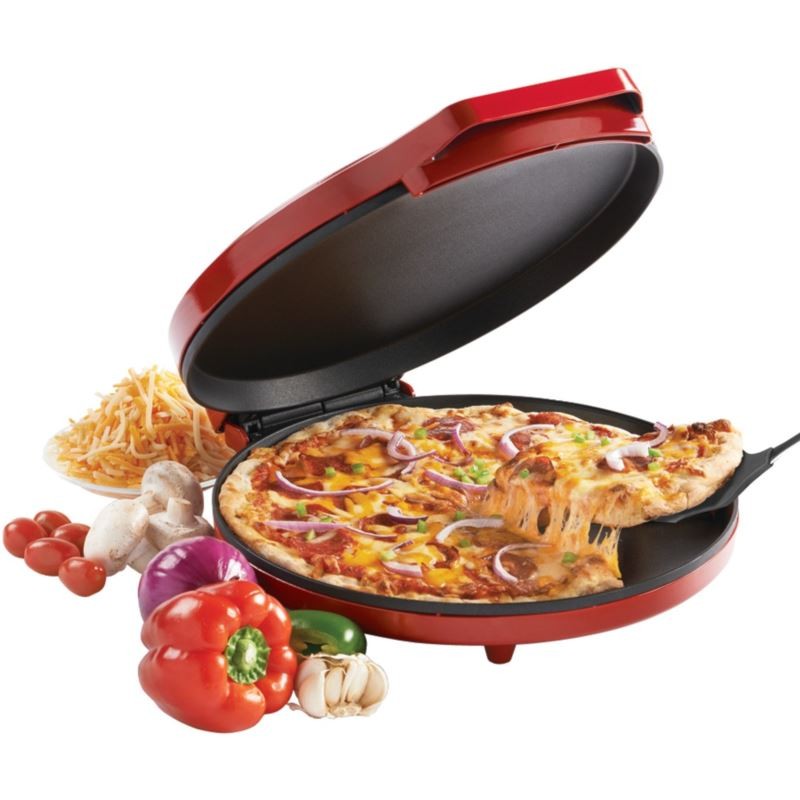 Betty Crocker 12 Inch Pizza Maker - Red