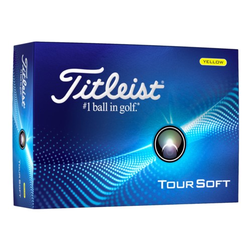 Titleist Tour Soft Golf Balls Yellow, 2024