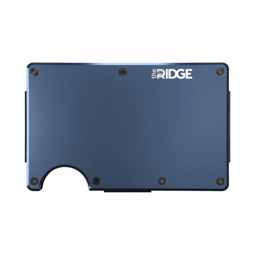 The Ridge Wallet Aluminum Money Clip Alpine Navy