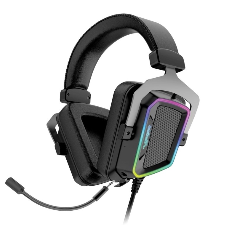 Viper V380 RGB 7.1 Virtual Surround Sound PC Gaming Headset with ENC Microphone