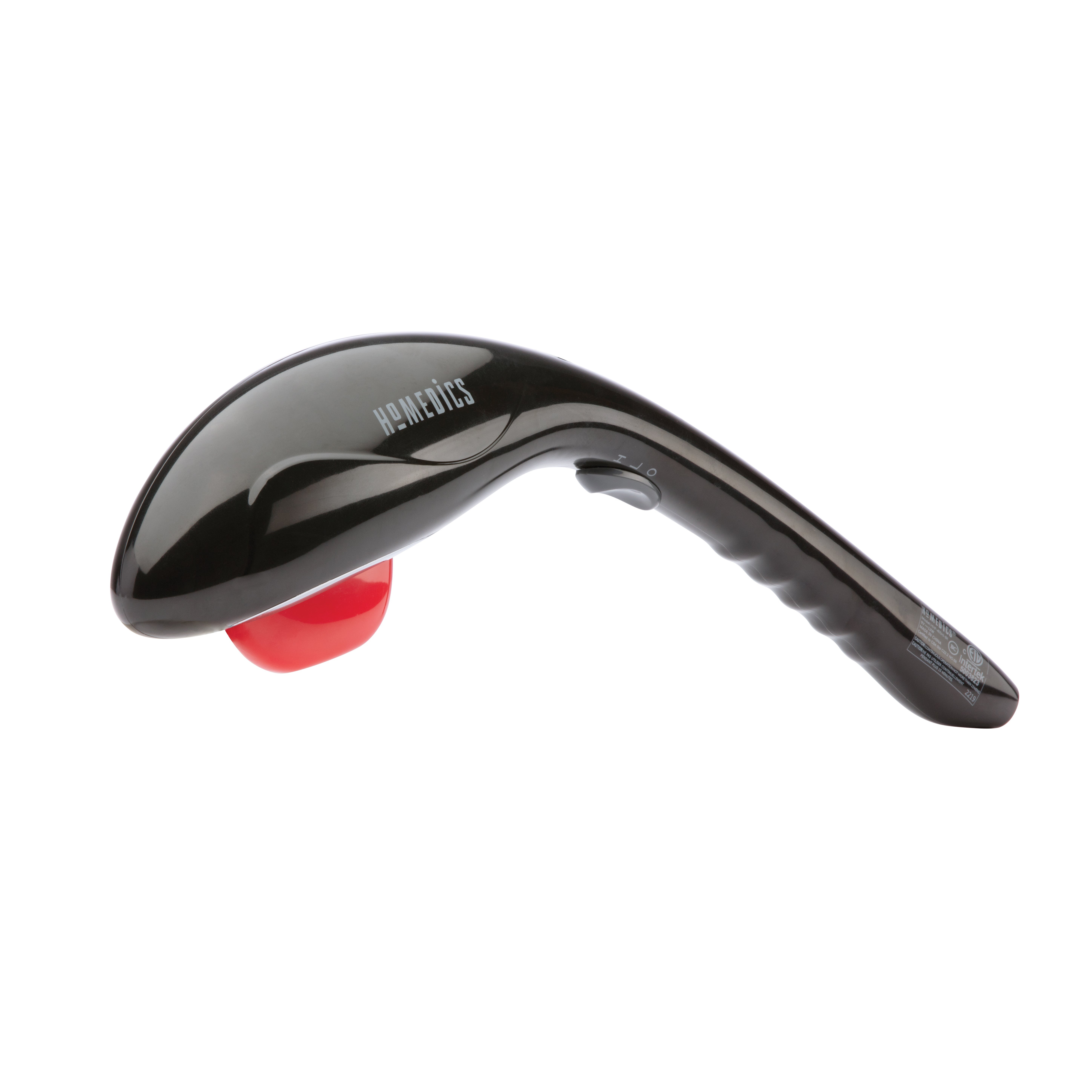 Cordless Percussion Body Massager with Soothing Heat Black