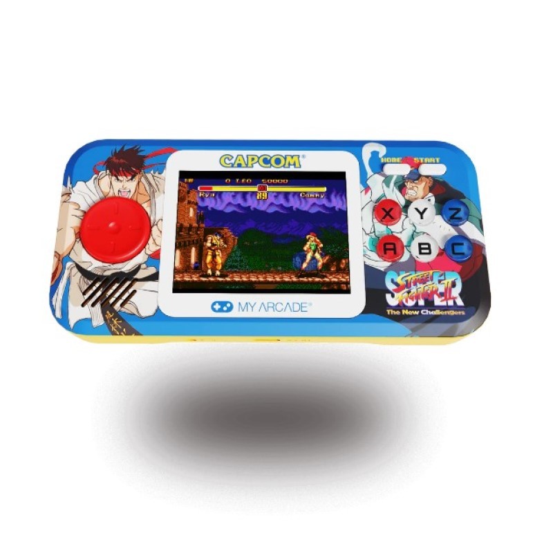 POCKET PLAYER PRO SUPER STREET FIGHTER II PORTABLE GAMING SYSTEM (2 GAMES IN 1)
