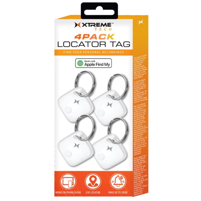 Smart Mini Locator with FindMy - (4 Pack)