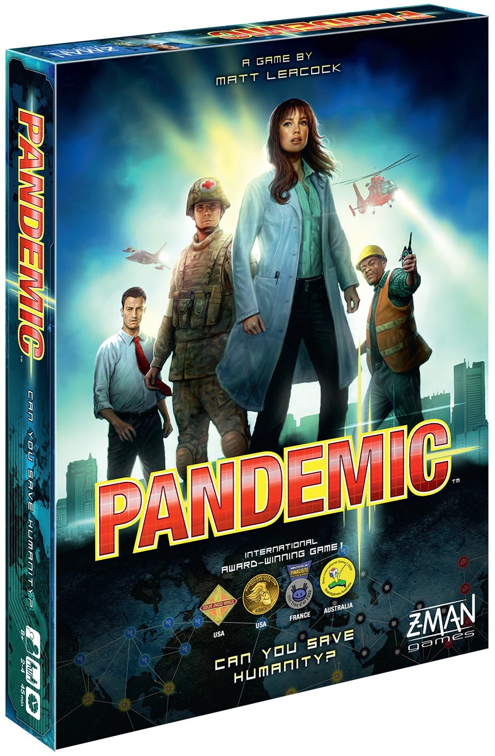 Pandemic Board Game Ages 8+ Years