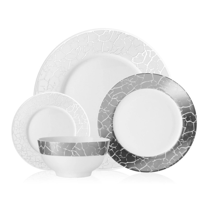 Summit Bone China 16Pc Dinnerware Set