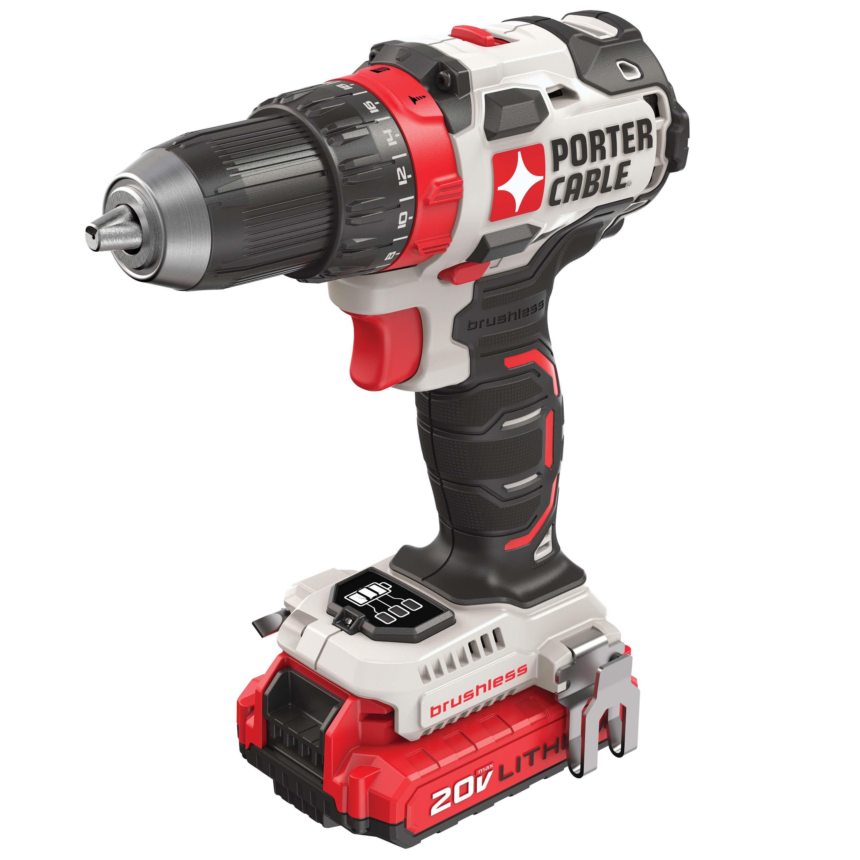 20V MAX Cordless 1/2" Brushless Drill/Driver Kit